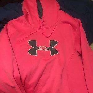 pink Under Armour Hoodie size XL